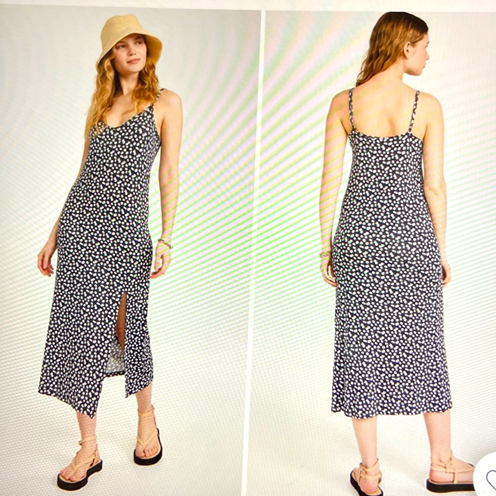 Z supply Cora ditsy dress large